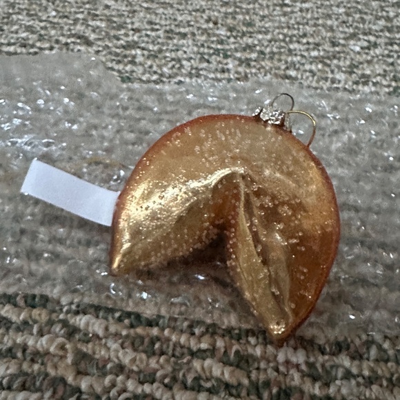 NEW Cody Foster Treat Yo Self Fortune Cookie Ornament 4" - Picture 4 of 4